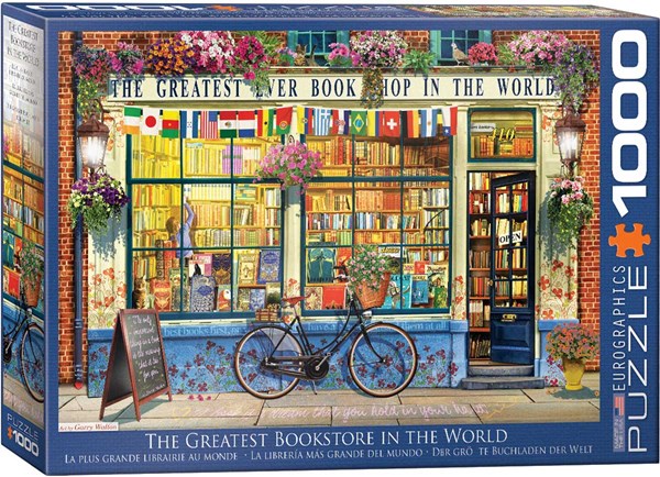 Eurographics (6000-5351) - "The Greatest Bookstore in the World" - 1000 pieces puzzle