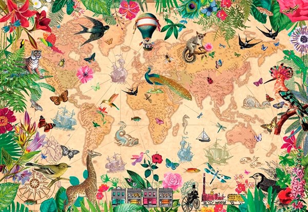 Gibsons (G7202) - "World of Life" - 1000 pieces puzzle