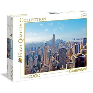 Clementoni (32544) - "New York" - 2000 pieces puzzle