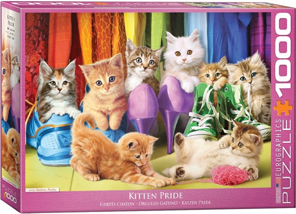 Eurographics (6000-5543) - "Kitten Pride" - 1000 pieces puzzle