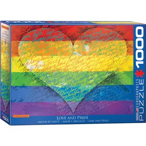 Eurographics (6000-5542) - "Love & Pride!" - 1000 pieces puzzle