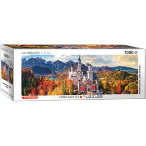 Eurographics (6010-5444) - "Neuschwanstein Castle in autumn" - 1000 pieces puzzle