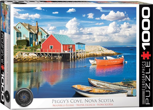 Eurographics (6000-5438) - "Peggy’s Cove, Nova Scotia" - 1000 pieces puzzle