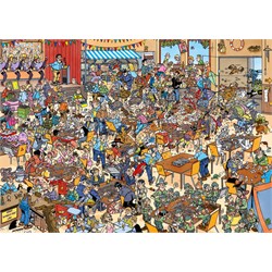 Jumbo (19090) - Jan van Haasteren: "National Championships Puzzling" - 1000 pieces puzzle