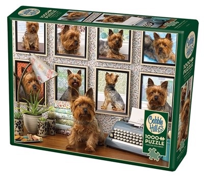 Cobble Hill (80038) - "Yorkies Are My Type" - 1000 pieces puzzle