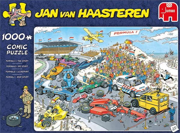 Jumbo (19093) - Jan van Haasteren: "Grand Prix" - 1000 pieces puzzle