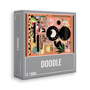Cloudberries (33000) - Ori Toor: "Doodle" - 1000 pieces puzzle