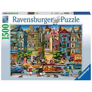 Ravensburger (16261) - "The Painted Ladies" - 1500 pieces puzzle