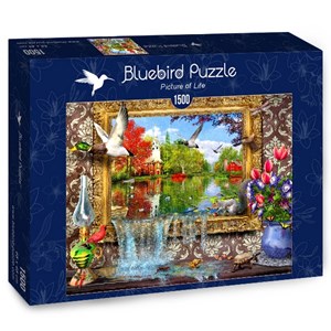 Bluebird Puzzle (70191) - "Picture of Life" - 1500 pieces puzzle