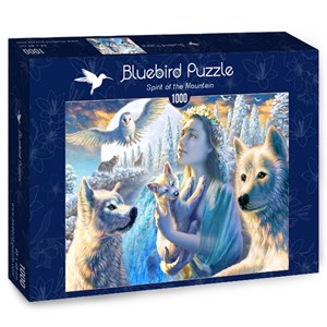 Bluebird Puzzle (70108) - Adrian Chesterman: "Spirit of the Mountain" - 1000 pieces puzzle