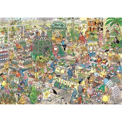 Jumbo (19066) - Jan van Haasteren: "The Garden Center" - 1000 pieces puzzle