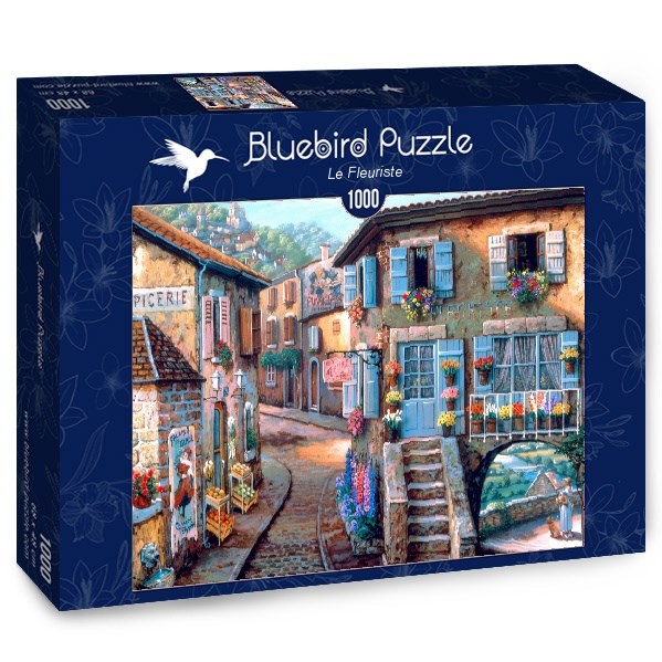 Bluebird Puzzle (70125) - "Le Fleuriste" - 1000 pieces puzzle