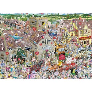 Gibsons (G7095) - Mike Jupp: "I Love Weddings" - 1000 pieces puzzle
