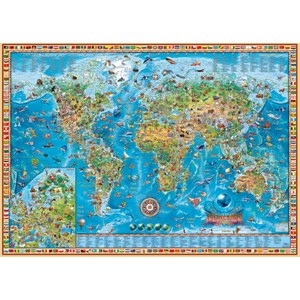 Heye (29386) - Rajko Zigic: "Amazing World" - 3000 pieces puzzle