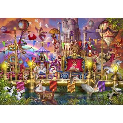 Bluebird Puzzle (70117) - Ciro Marchetti: "Magic Circus Parade" - 1500 pieces puzzle