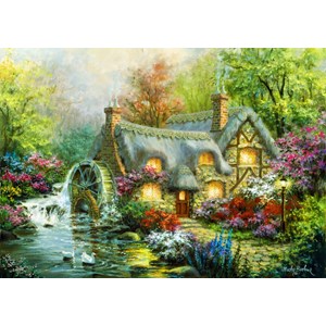 Bluebird Puzzle (70063) - Nicky Boehme: "Country Retreat" - 3000 pieces puzzle