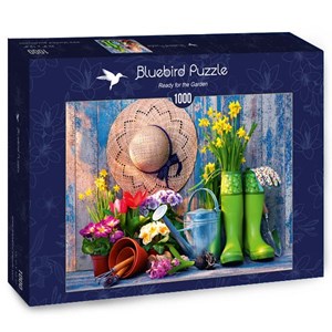 Bluebird Puzzle (70299) - "Ready for the Garden" - 1000 pieces puzzle