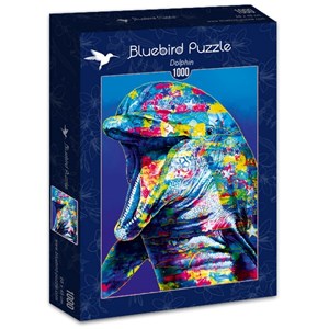 Bluebird Puzzle (70302) - "Dolphin" - 1000 pieces puzzle