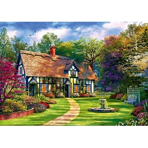 Bluebird Puzzle (70312) - Dominic Davison: "The Hideaway Cottage" - 1000 pieces puzzle