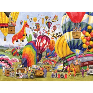 SunsOut (52406) - Gale Pitt: "Balloon Landing" - 1000 pieces puzzle