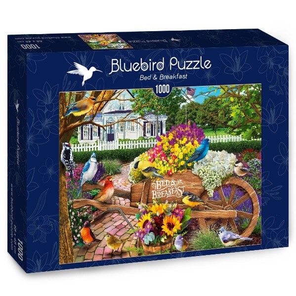 Bluebird Puzzle (70226) - "Bed & Breakfast" - 1000 pieces puzzle
