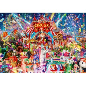 Bluebird Puzzle (70250) - Aimee Stewart: "A Night at the Circus" - 1000 pieces puzzle