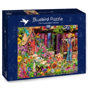 Bluebird Puzzle (70238) - Aimee Stewart: "The Scarecrow's Garden" - 1000 pieces puzzle