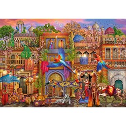 Bluebird Puzzle (70255) - Ciro Marchetti: "Arabian Street" - 4000 pieces puzzle