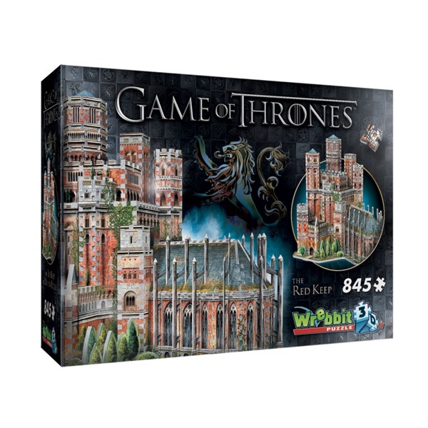 Wrebbit (2017) - "Game of Thrones, The Red Keep" - 845 pieces puzzle
