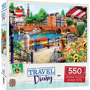 MasterPieces (31974) - "Amsterdam" - 550 pieces puzzle