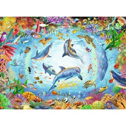 Ravensburger (16447) - "Cave Dive" - 500 pieces puzzle