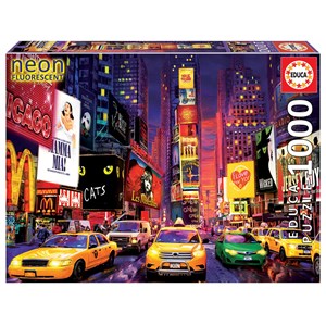 Educa (18499) - "Times Square, New York" - 1000 pieces puzzle