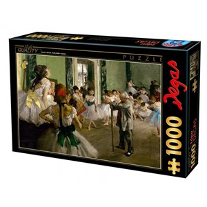 Educa (72801) - Edgar Degas: "The Dance Class" - 1000 pieces puzzle