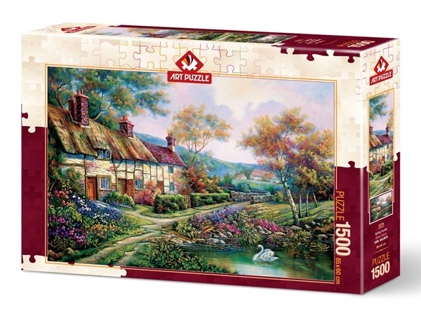Art Puzzle (5379) - "Spring Garden" - 1500 pieces puzzle