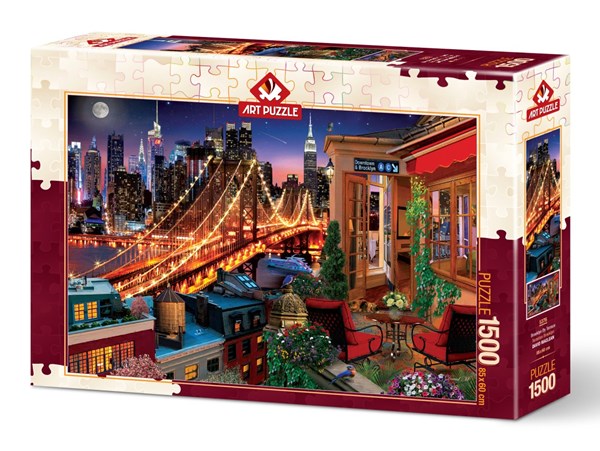 Art Puzzle (5376) - "Brooklyn By Terrace" - 1500 pieces puzzle