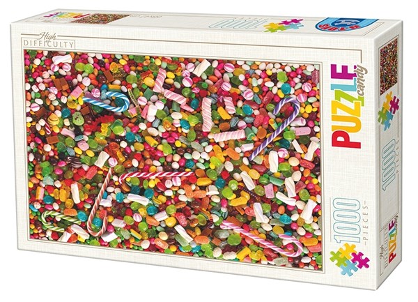 D-Toys (71958-HD02) - "Food Sweets" - 1000 pieces puzzle