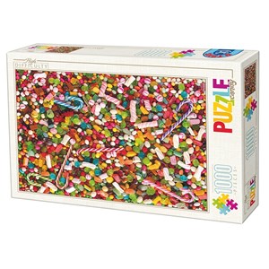 D-Toys (71958-HD02) - "Food Sweets" - 1000 pieces puzzle