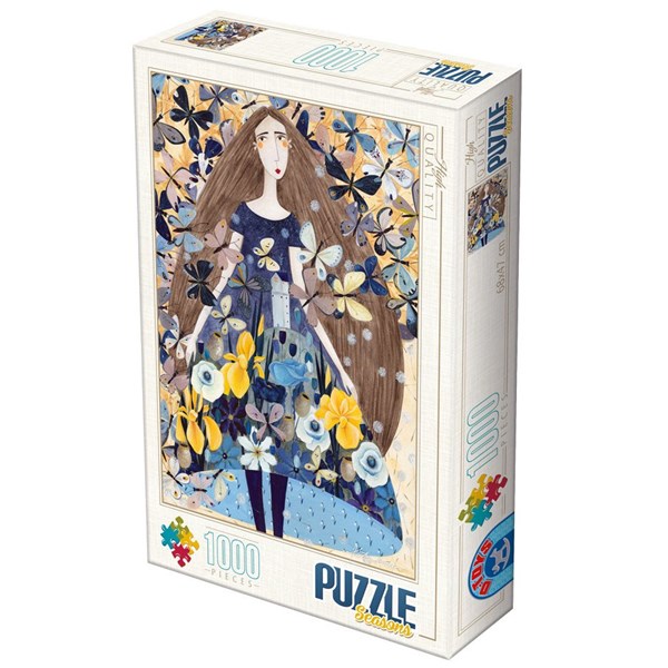 D-Toys (74102-KA01) - Kurti Andrea: "Spring" - 1000 pieces puzzle