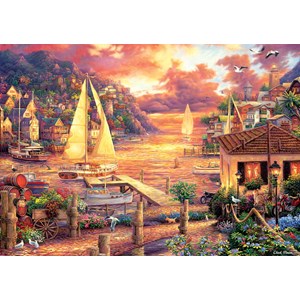 Art Puzzle (5524) - Chuck Pinson: "The Golden Sea" - 3000 pieces puzzle