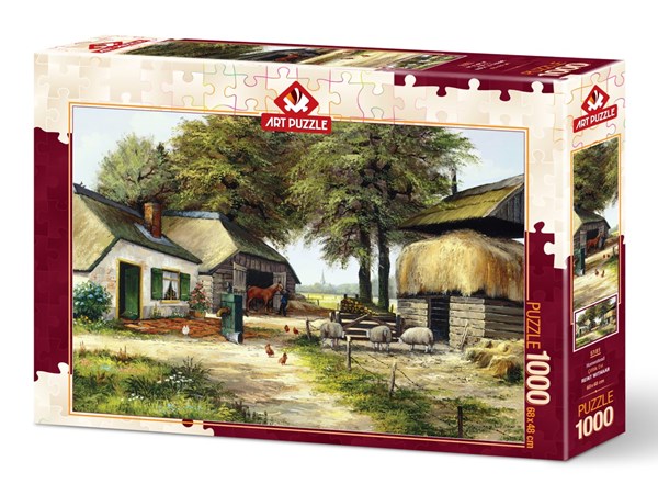 Art Puzzle (5181) - "Homestead" - 1000 pieces puzzle