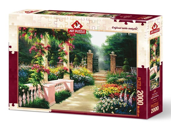 Art Puzzle (4570) - "Garden of Eden" - 2000 pieces puzzle
