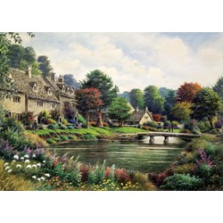 Art Puzzle (4572) - "Mountain Village" - 2000 pieces puzzle