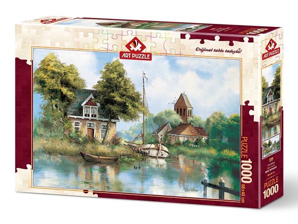 Art Puzzle (4386) - "Back Home" - 1000 pieces puzzle