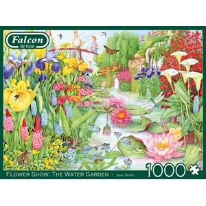 Buffalo Games (11282) - "Flower Show, The Water Garden" - 1000 pieces puzzle