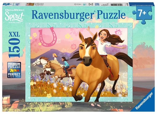Ravensburger (10055) - "Wild and free, Spirit" - 150 pieces puzzle
