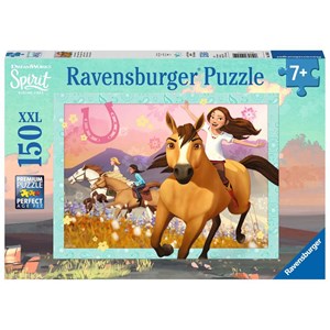 Ravensburger (10055) - "Wild and free, Spirit" - 150 pieces puzzle