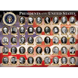 Eurographics (6000-1432) - "Presidents of the United States" - 1000 pieces puzzle