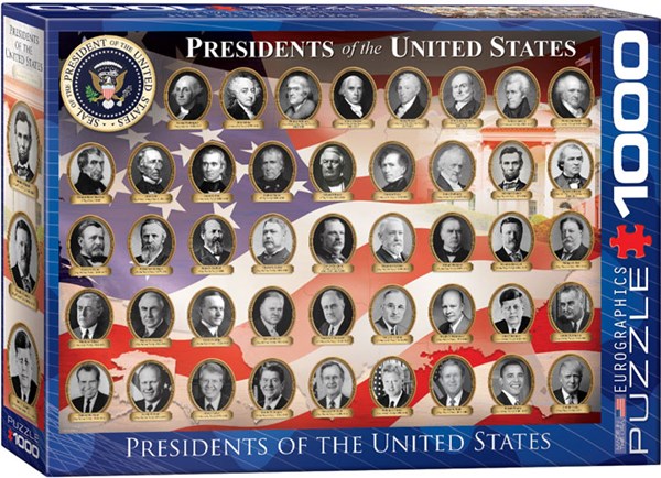 Eurographics (6000-1432) - "Presidents of the United States" - 1000 pieces puzzle