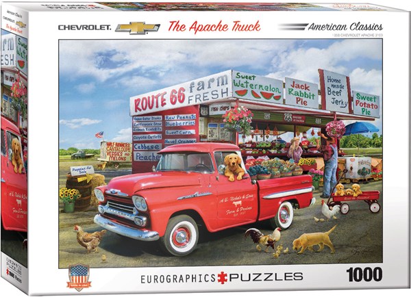 Eurographics (6000-5337) - "The Apache Truck" - 1000 pieces puzzle