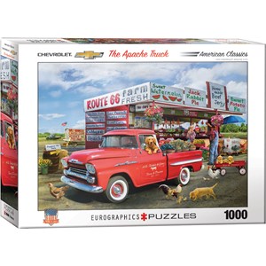 Eurographics (6000-5337) - "The Apache Truck" - 1000 pieces puzzle